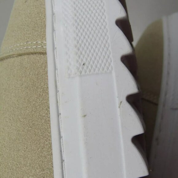 NEW MARTIN VALEN Low Top Suede Sneakers Size 13 Comfort Beige Round-Toe Casual - Picture 8 of 9